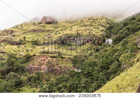 Tiger Falls Near Mahai In The Foothills Of The Kwazulu-natal Drakensberg