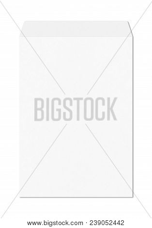 Large A4 Enveloppe Mockup Template Isolated On White Background