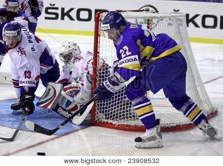 アイス ホッケー。ウクライナ対グレート ・ ブリテン