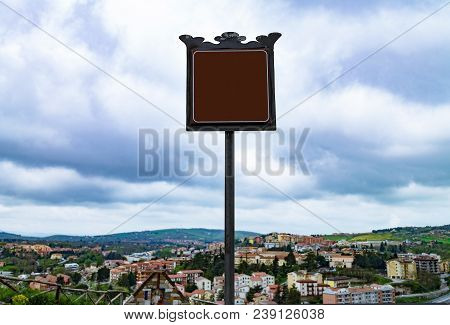Sky And Grass Background, Fresh Green Fields Under The Blue Sky In Spring