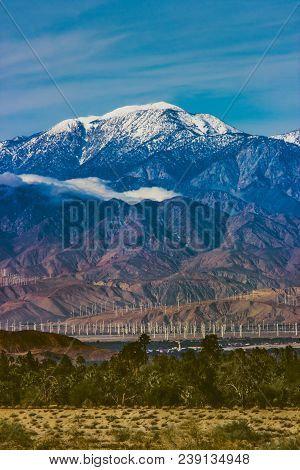 Snow Covered Mount San Jacinto