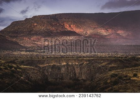 Snowstorm Approaching Verde Valley