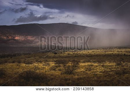 Snowstorm Approaching Verde Valley