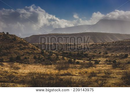 Snowstorm Approaching Verde Valley