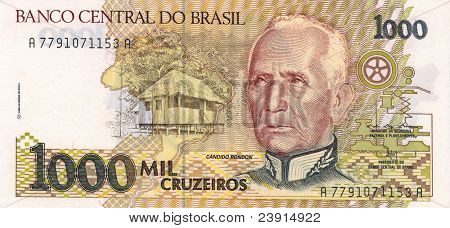 Bankovka 1000 cruzeiro