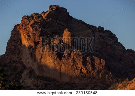Camelback Mountain At Sunrise
