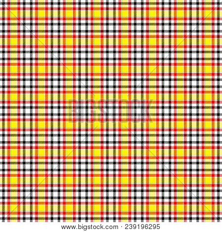 Checker Tartan Seamless Repeating Retro Clothes Textile Design Pattern
