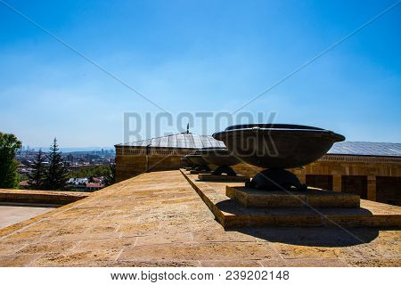 Monumental Tomb Of Mustafa Kemal Ataturk In Ankara 15 April 2018