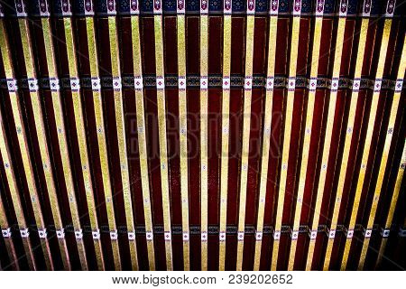Beautiful Designed Roof Of Monumental Tomb Of Ataturk  In Ankara 15 April 2018