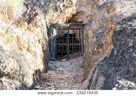 Historic Balaclava Mine Goldmine In Whroo Near Rushworth In Central Victoria, Australia.