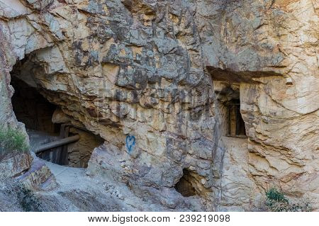 Historic Balaclava Mine Goldmine In Whroo Near Rushworth In Central Victoria, Australia.
