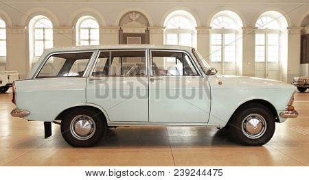 The car Moskvich-427. Moscow, Russia - 23 May, 2013. Exhibition of retro cars in Moscow.