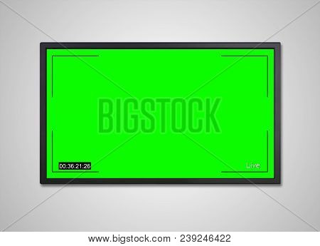 Tv Display With Timecode