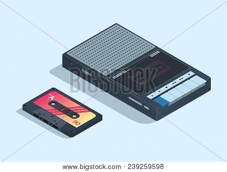 Retro Cassette Recorder 1-1