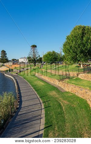 Shore Of Lake Nagambie On The Goulburn River In The Goulburn Valley Region Of Victoria, Australia