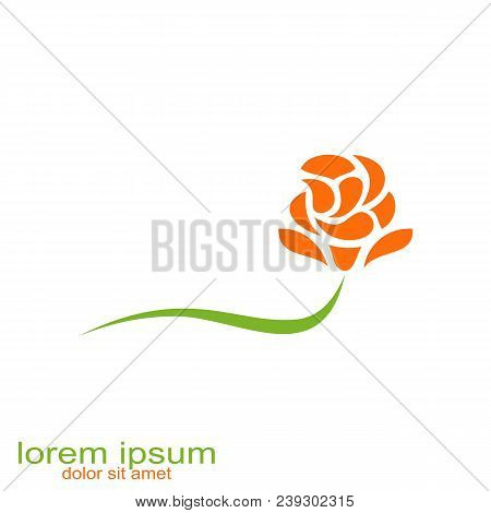 Creative Sample Design Flower Logo Concept Business