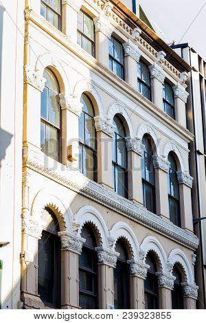Dublin, Ireland - May 5st, 2018: Architectural Details In Grafton Street In Dublin City Centre