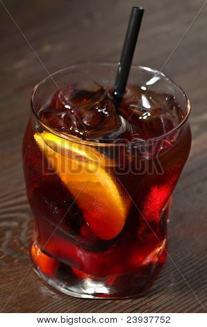 Negroni cocktail