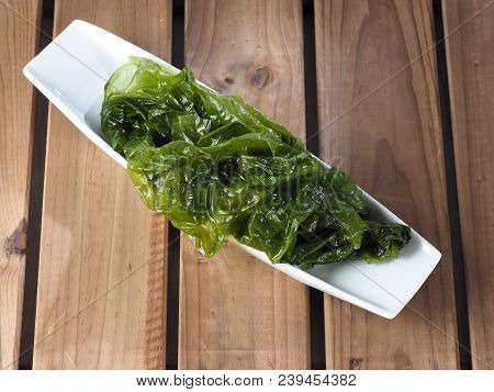 Sea Lettuce - Lechuga De Mar

Edible Green Algae In The Family Ulvacceae. Binomial Name: Ulva Lactut