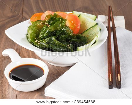 Sea Lettuce Salad - Ensalada De Lechuga De Mar

Edible Green Algae In The Family Ulvacceae. Binomial