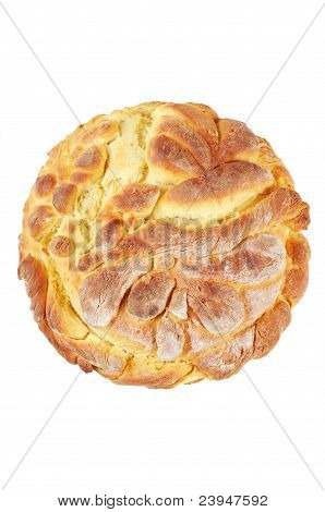 Zelfgebakken brood - een brood.