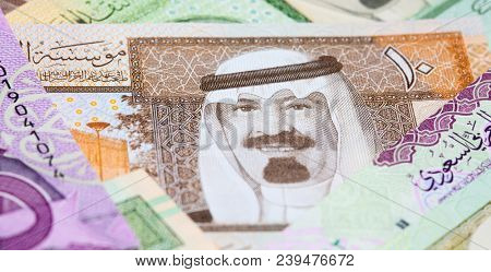 Collection of Saudi Arabia Riyal banknotes