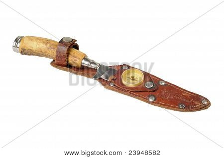 มีดโบราณล่าสัตว์ ด้วยการจับกระดูก