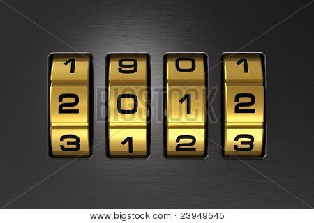 New Year 2012 code lock