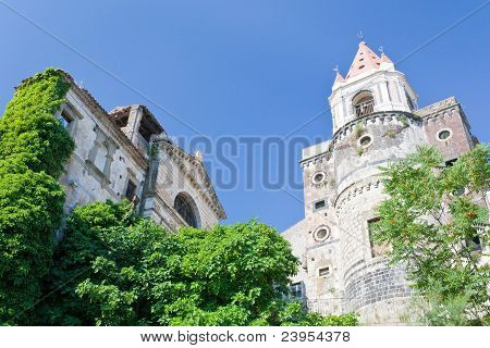 Antiikin Norman-kirkon apostolien Pietarin ja Paavalin Castiglione Di Sicilia