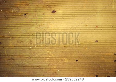 Multiwall Polycarbonate Sheet Texture, Weathered And Obsolete Surface For Background