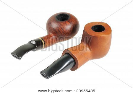 Pipes de bruyère et de poires
