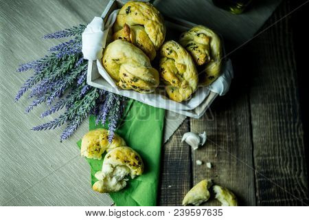 Dough Dainted By The Woman On The Board