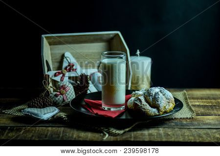 Dough Dainted By The Woman On The Board