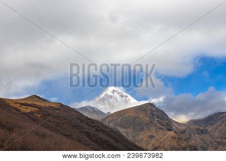 View Of Mount Kazbegi