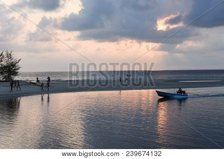 Sunset At The Beach Of Koh Kood Island, Thailand