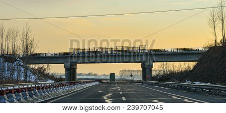 Highway In Harbin, China
