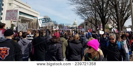 March For Our Lives On March, 24 In Washington, Dc