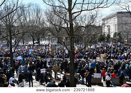 March For Our Lives On March, 24 In Washington, Dc