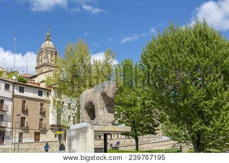 Salamanca Iberian Verraco Stone Sculpture In Spain
