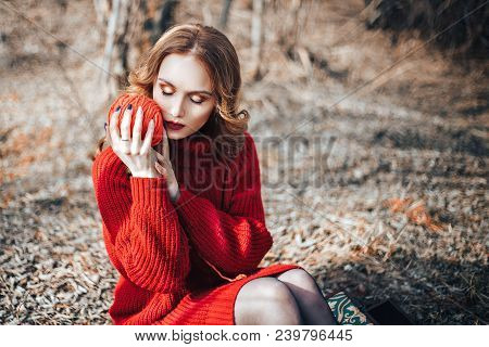 Girl In Forest Yarn