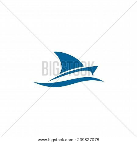 Sailing Logo, Sailboat Logo Design, Vector Icons.