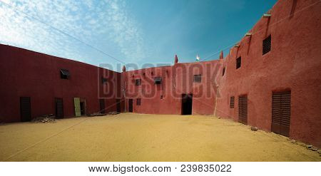 Exterior View To Damagaram Sultan Residence At Zinder, Niger
