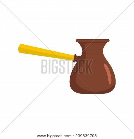 Jezva Icon. Flat Illustration Of Jezva Vector Icon For Web