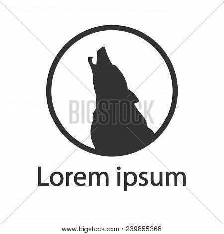 wolf logo template vector photo free trial bigstock