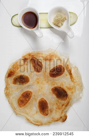 Gyoza Hot Food Vegetabl Asian Meal Closeup