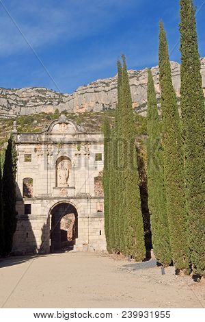 Carthusian Of Escaladei In The Priorat, Tarragona Province, Catalonia, Spain