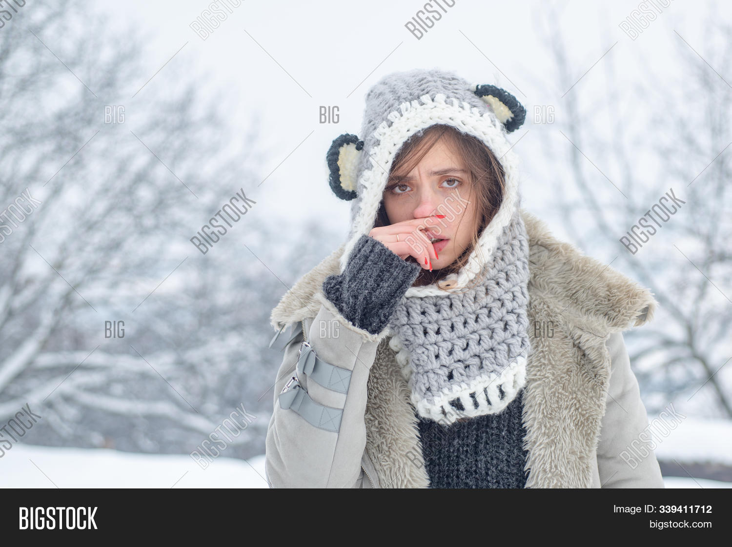 Sick Winter. Cold Flu Image & Photo (Free Trial) Bigstock