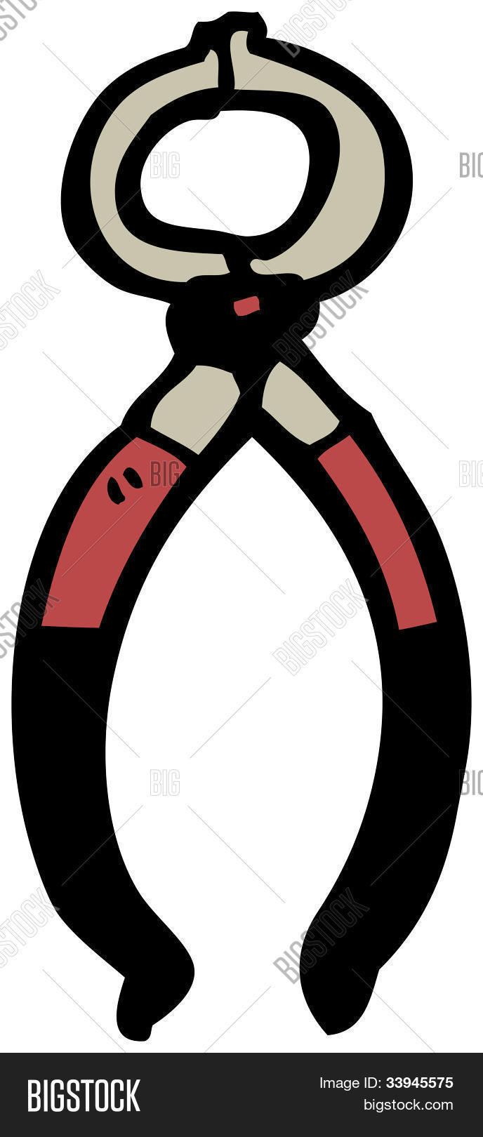 Cartoon Tongs Image & Photo Bigstock