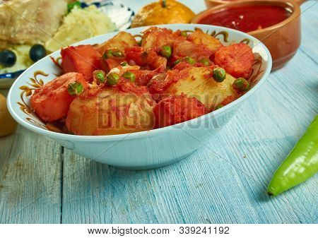Marqa Batata,  Tunisian Cuisine,