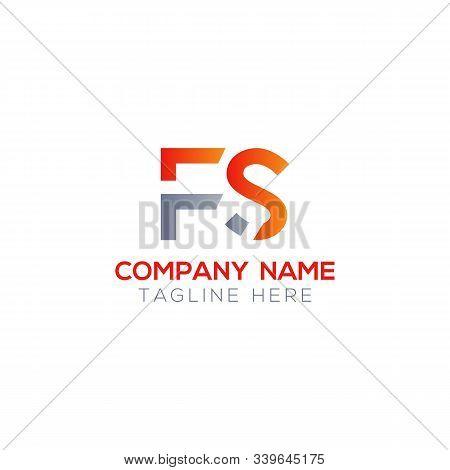 Initial Fs Letter Linked Logo. Creative Letter Fs Modern Business Logo Vector Template. Initial Fs L